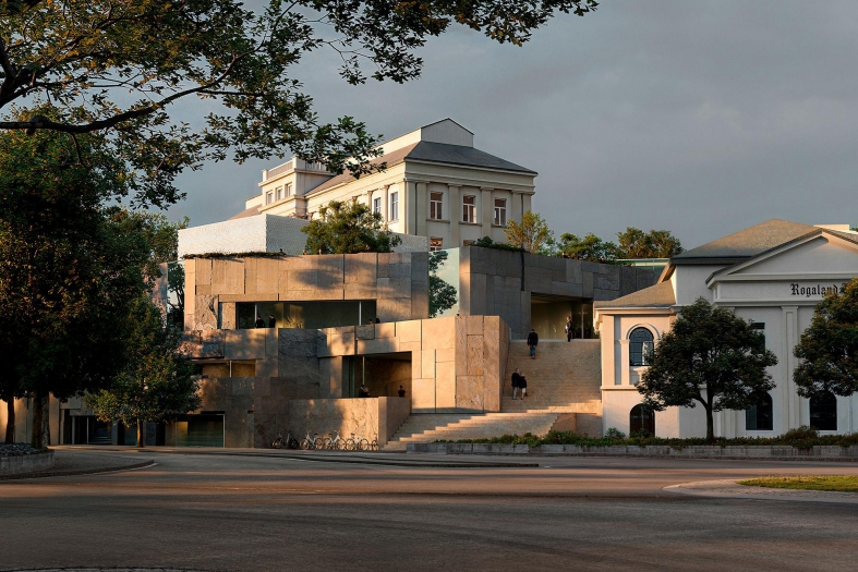 Museum and Rogaland Theatre extension design by Dorte Mandrup + Holon