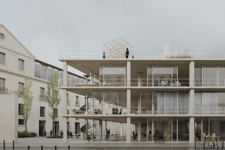 Tabacalera - Arts residencies & production centre design by Frade Arquitectos & Arrhov Frick