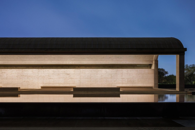 Kimbell Art Museum design by Louis Kahn Architects
