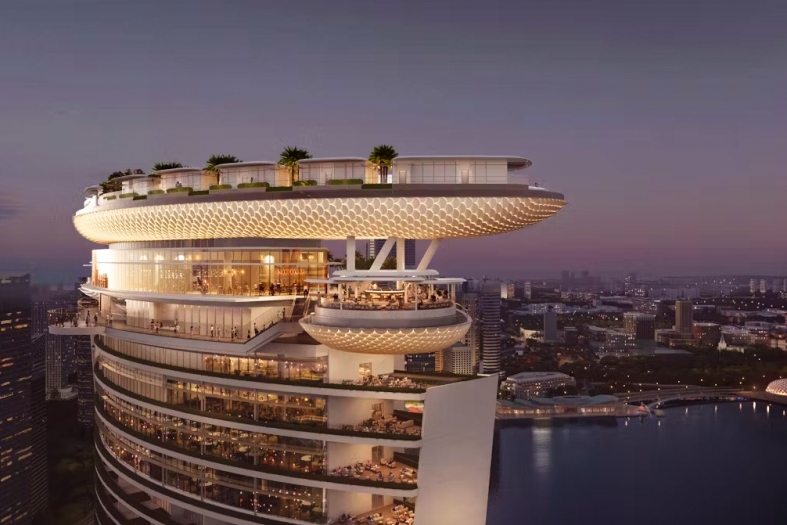 New Development at Marina Bay Sands design by Safdie Architects