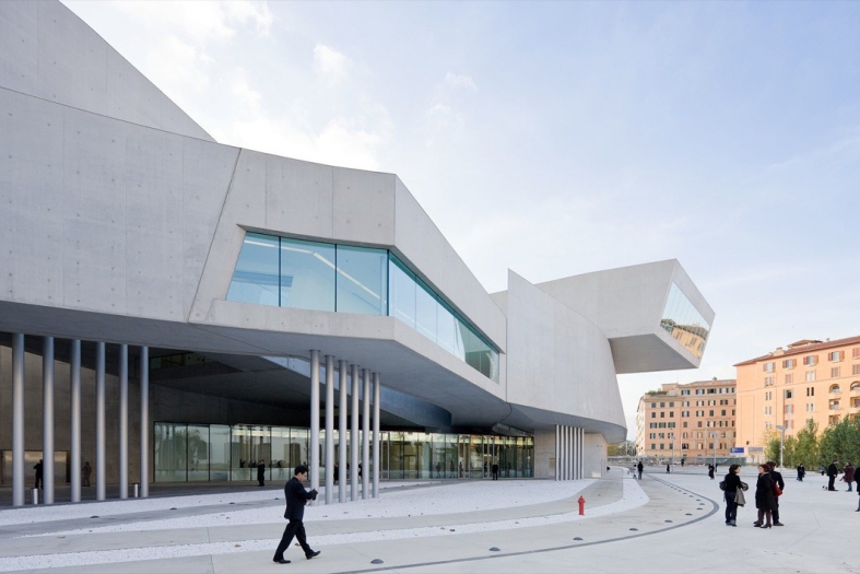 MAXXI Museum design by Zaha Hadid Architects #architecture