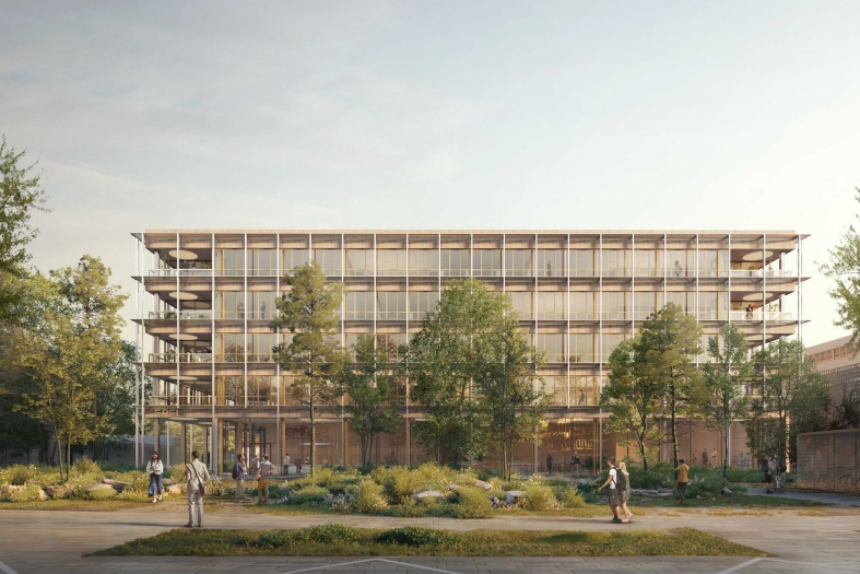 Advanced Science Building (ASB) at EPFL design by KAAN Architecten #architecture