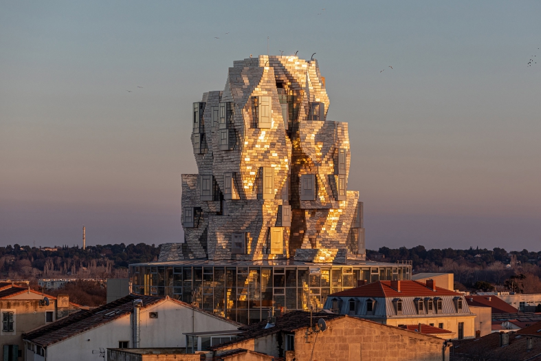 LUMA Arles tower design by Gehry Partners