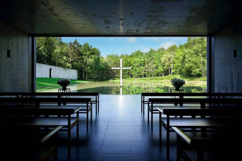 The Church on the Water design by Tadao Ando #architecture