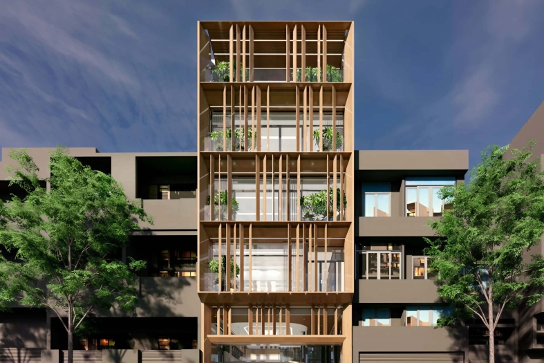 Phu Thanh Office Building design by DATAA