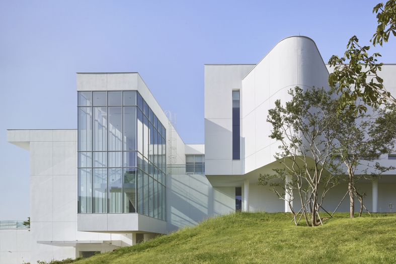 The Sorol Art Museum design by Meier Architects