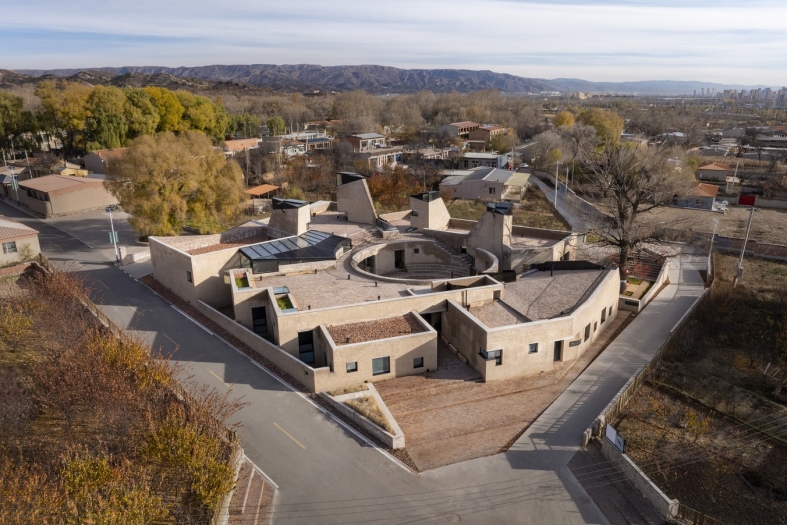 West Wusutu Village Community Center design by Zhang Pengju
