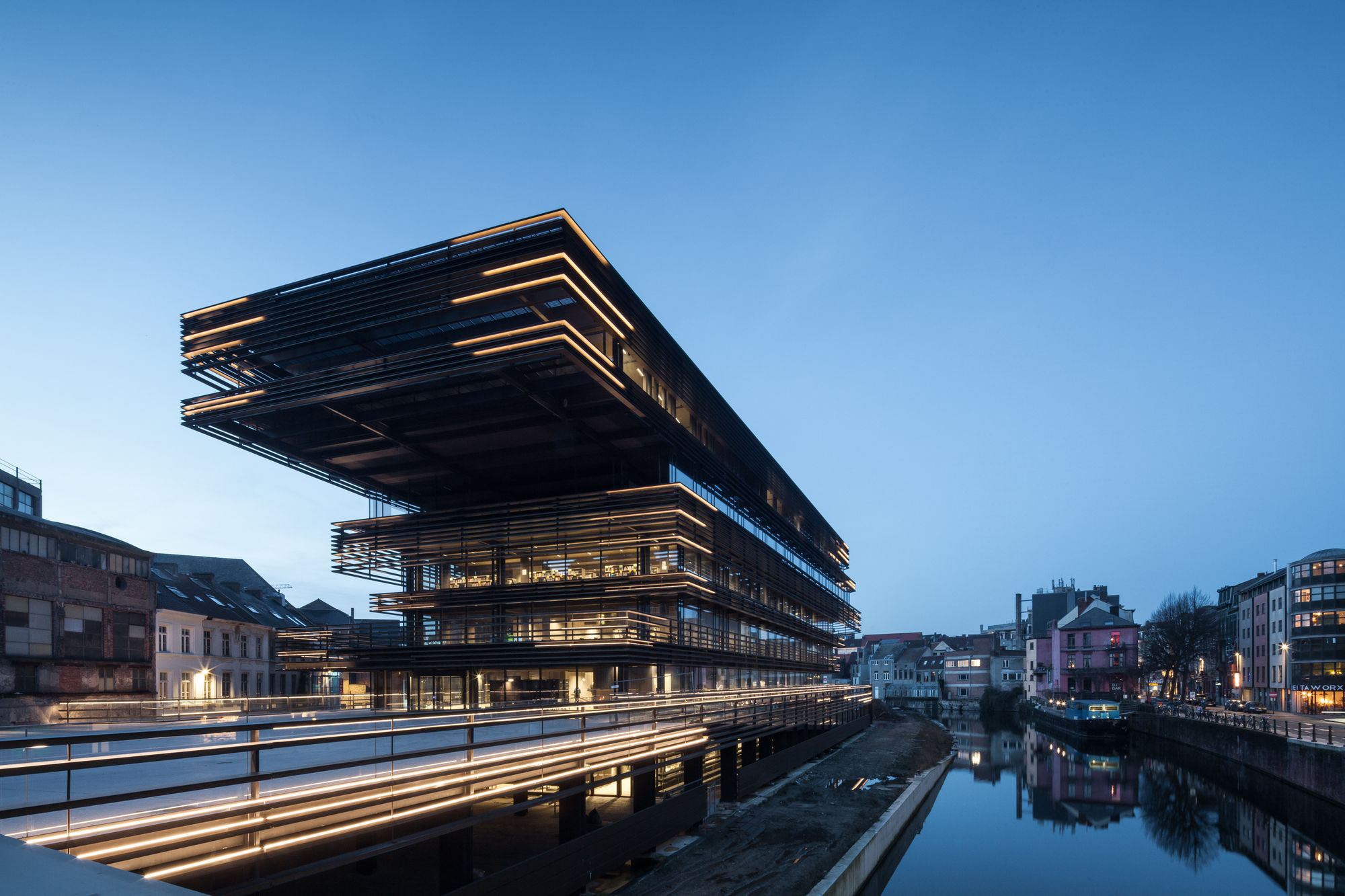 De Krook city library design by RCR Arquitectes, COUSSÉE & GORIS