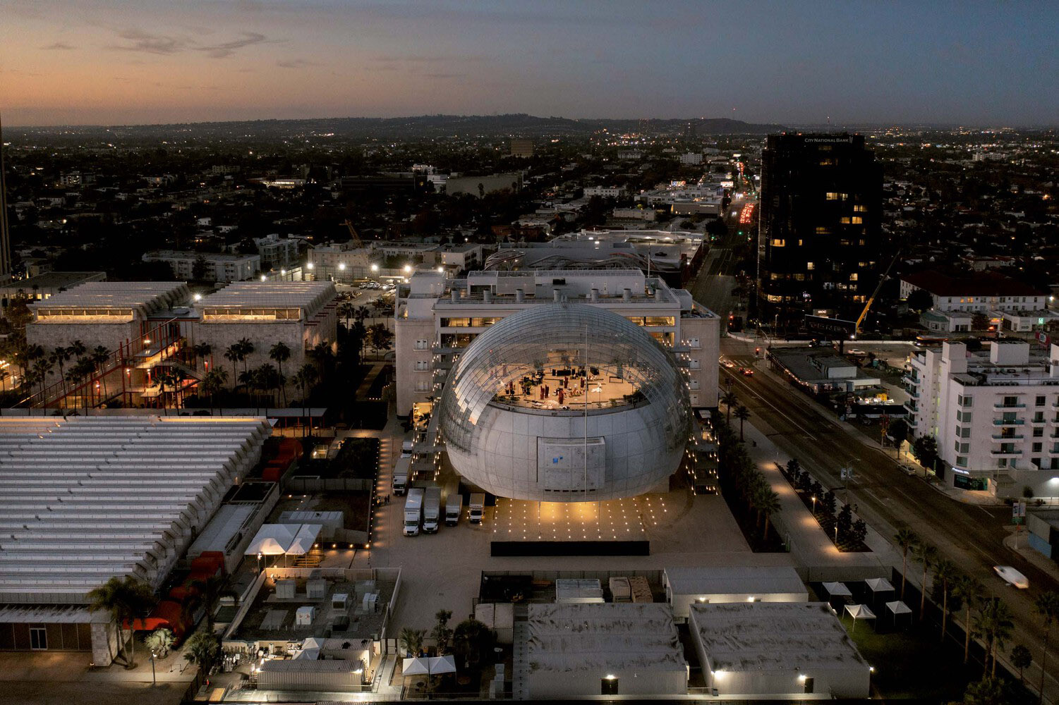 Academy Museum of Motion Pictures design by Renzo Piano Building Workshop, Gensler