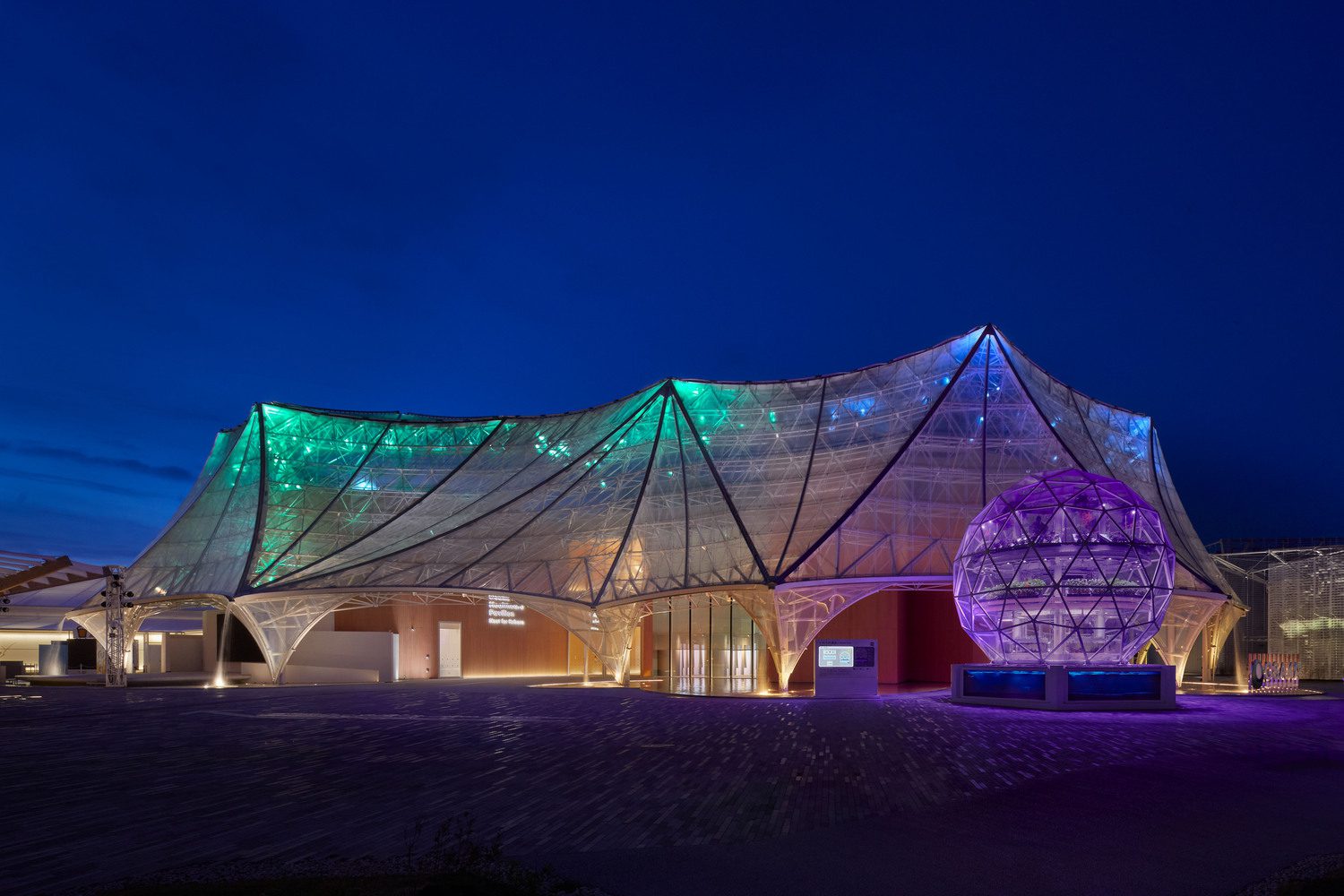 Osaka Expo 2025 Healthcare Pavilion Nest for Reborn design by Tohata Architects & Engineers Sustainable building materials