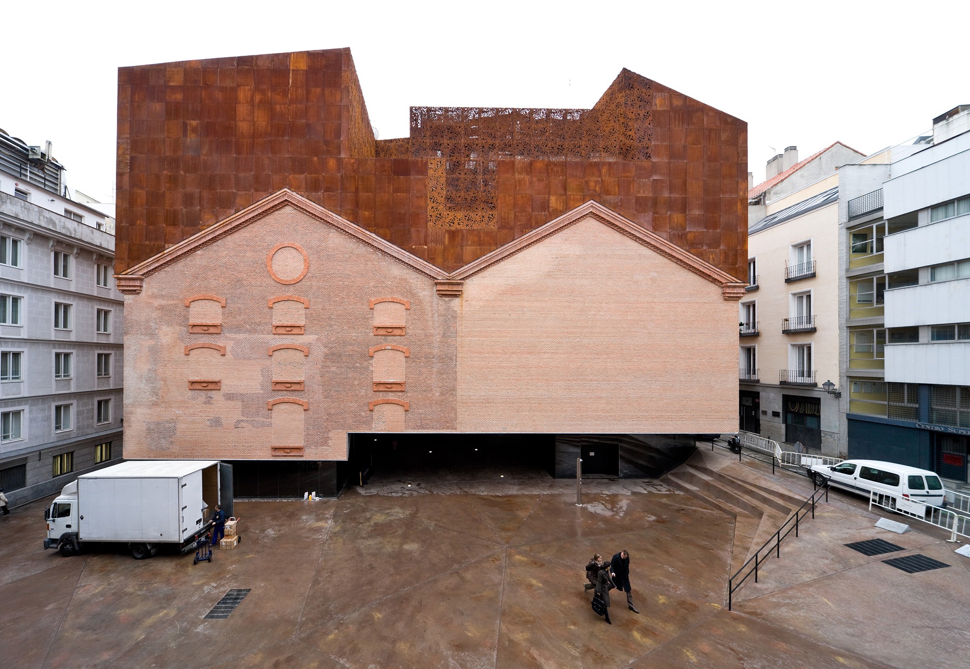 CaixaForum Madrid design by Herzog & de Meuron