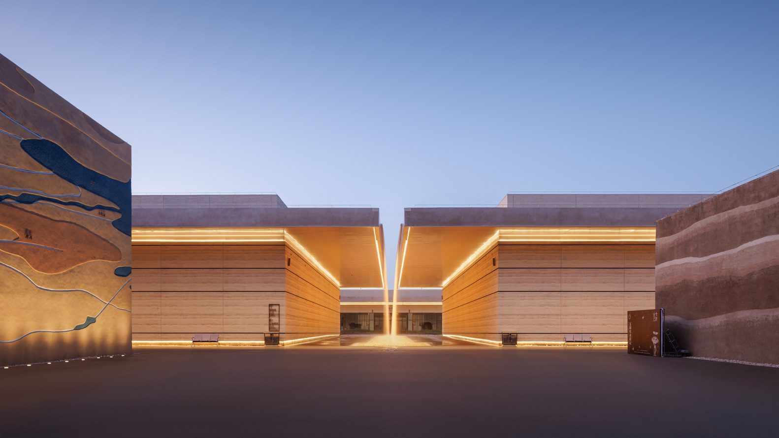 Dahecun National Archaeological Site Park and Dehecun Site Museum design by CADG