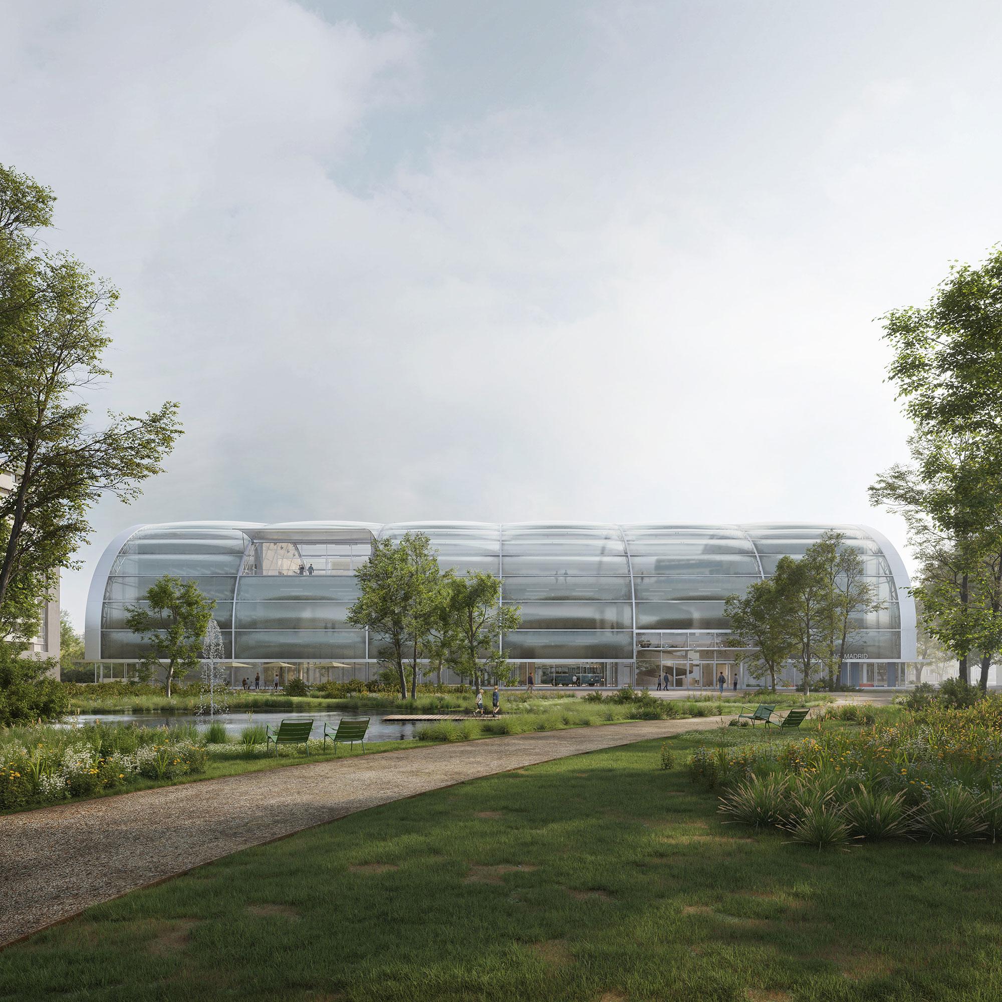 EMT Museum design by Luca Poian Forms + Frade Arquitectos