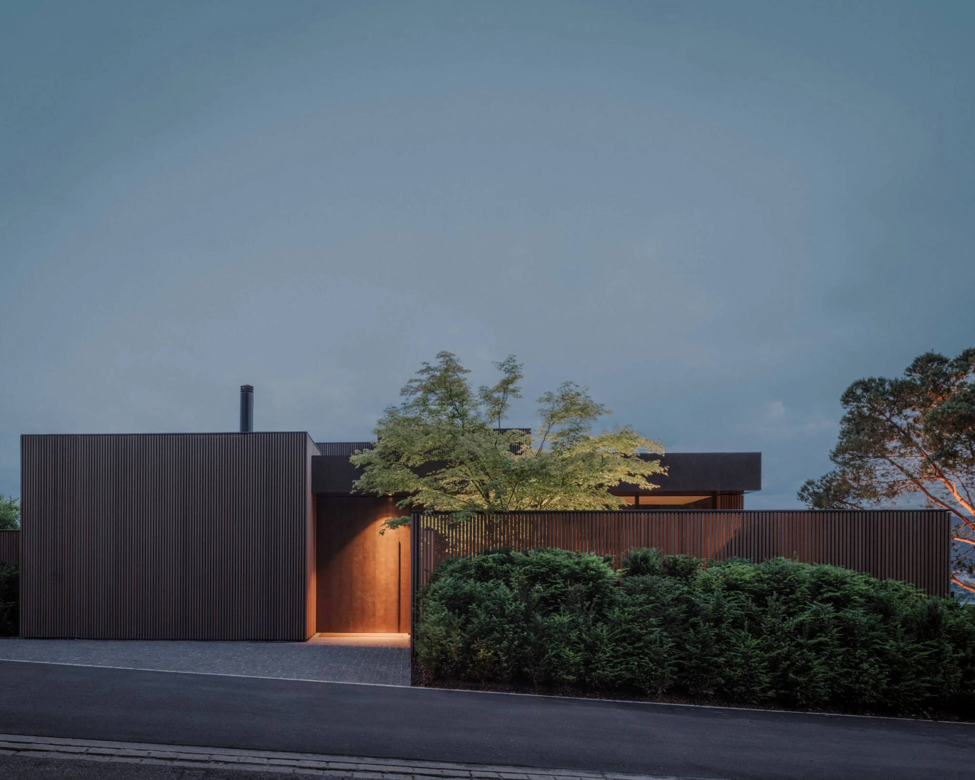 House on a Slope design by Think Architecture