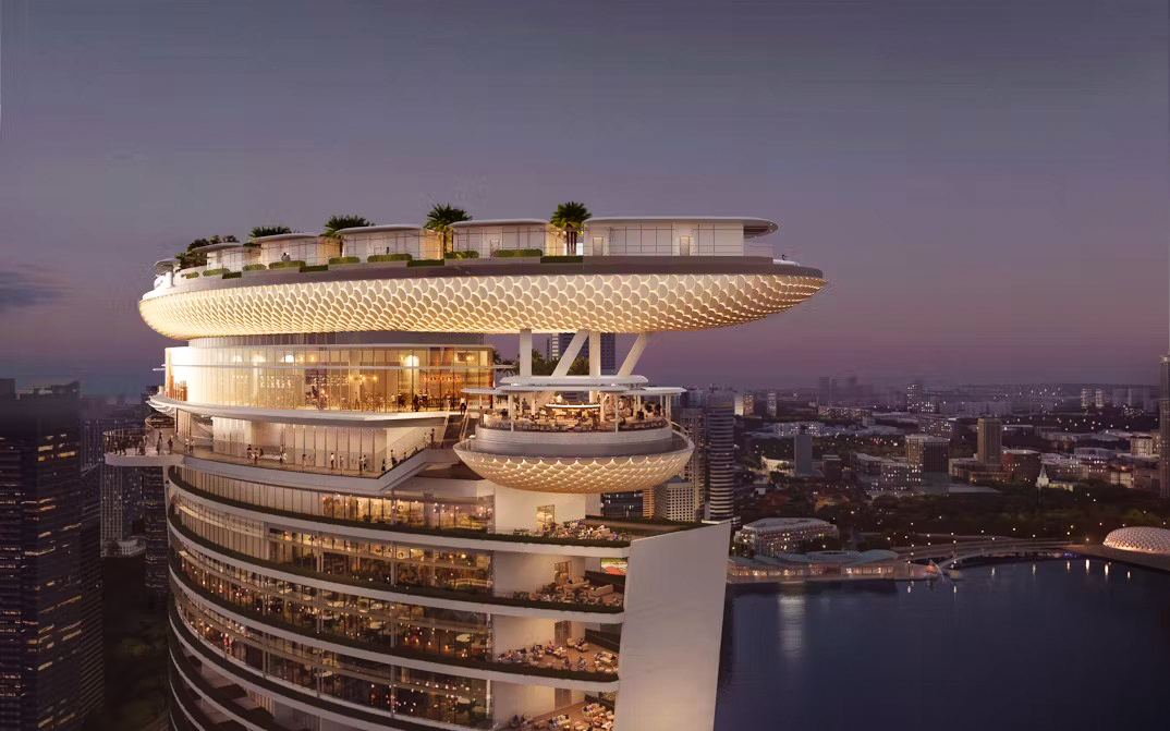 New Development at Marina Bay Sands design by Safdie Architects