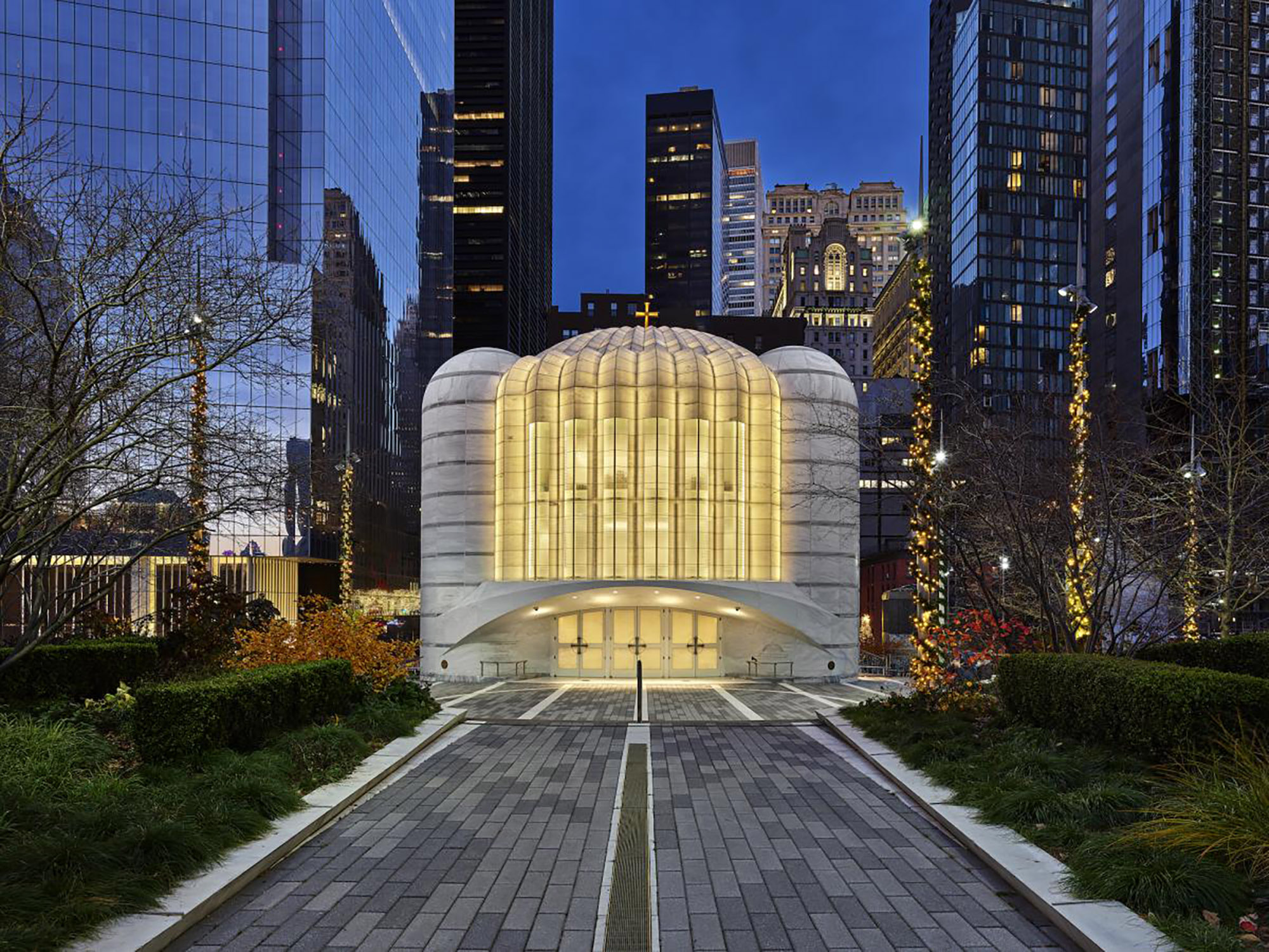 St. Nicholas Church - New York, NY design by Santiago Calatrava