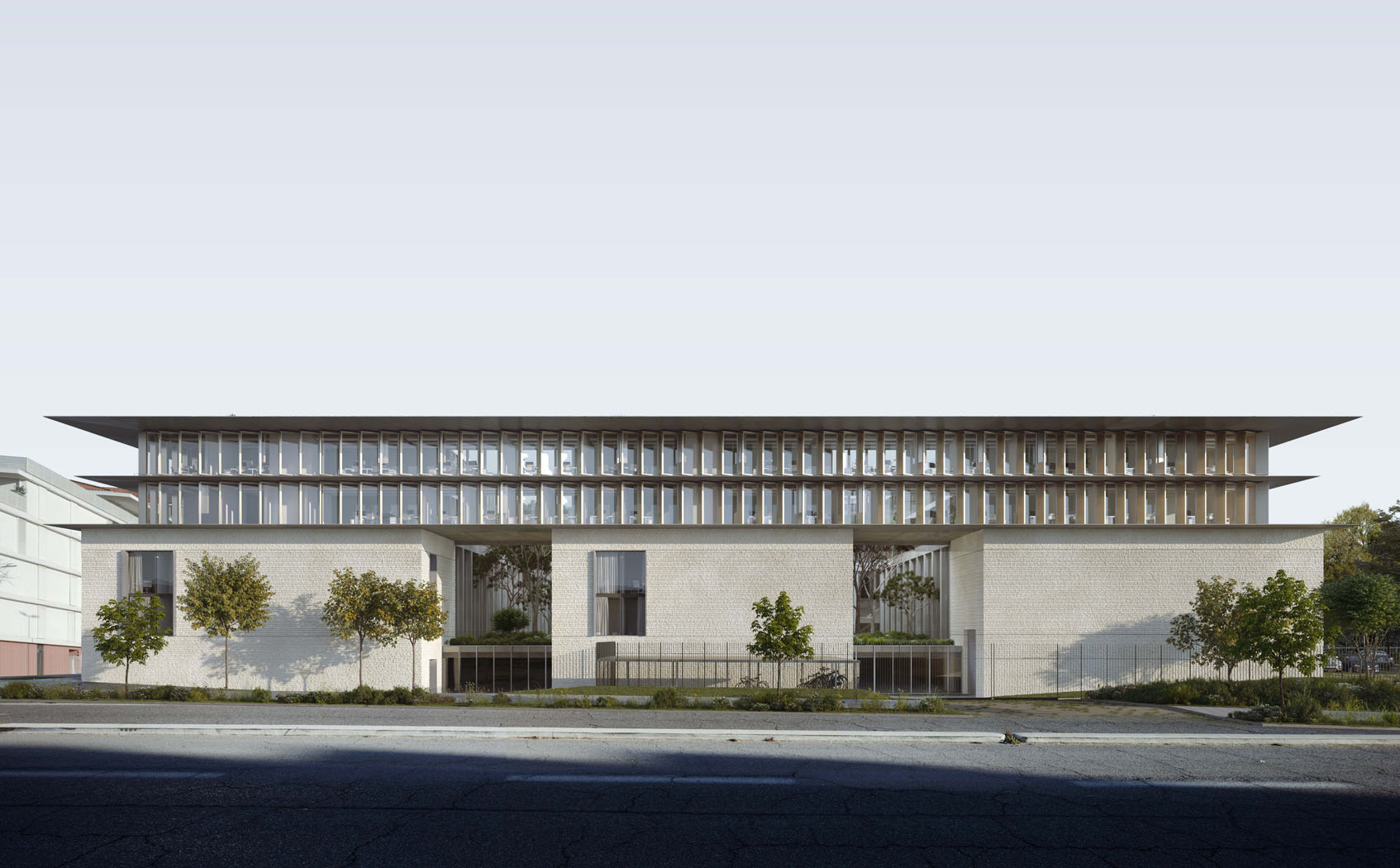 Toulon Courthouse design by Moreau Kusunoki #architecture 