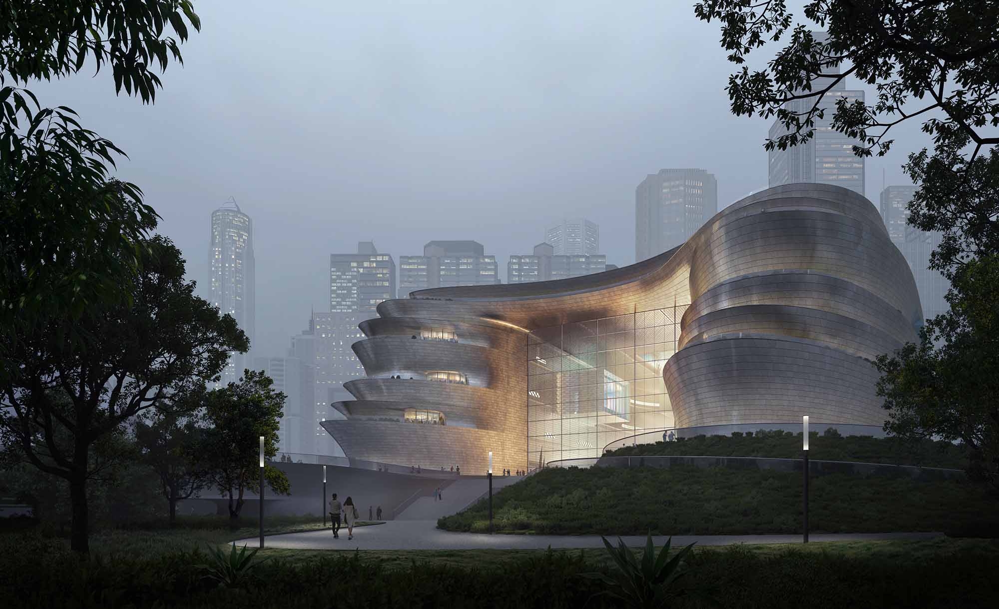 Shenzhen Science & Technology Museum design by Zaha Hadid Architect