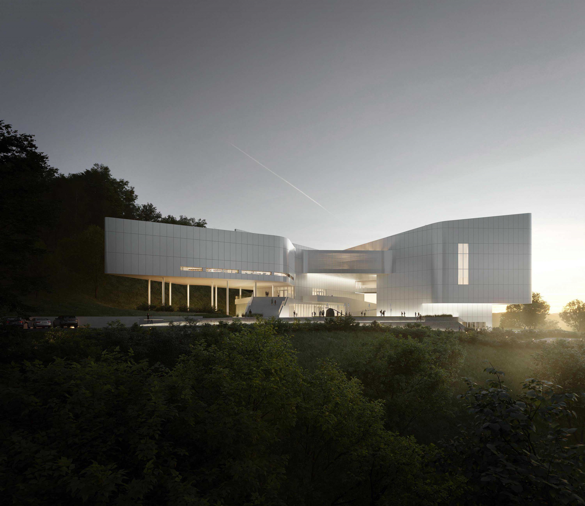 Dream Growth Center & Dongsim Ecological Science Museum design by Meier Partners #architecture 