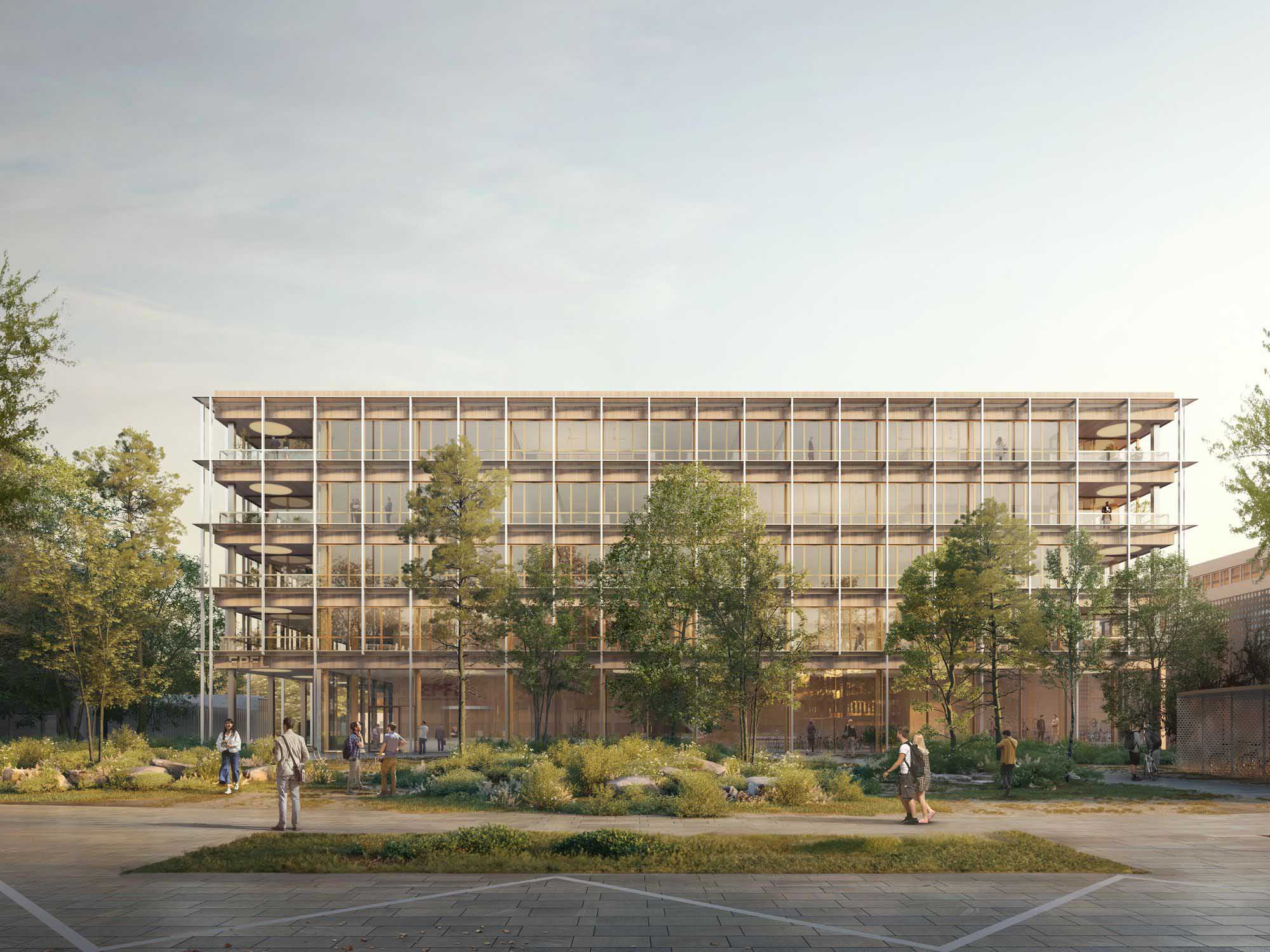 Advanced Science Building (ASB) at EPFL design by KAAN Architecten #architecture