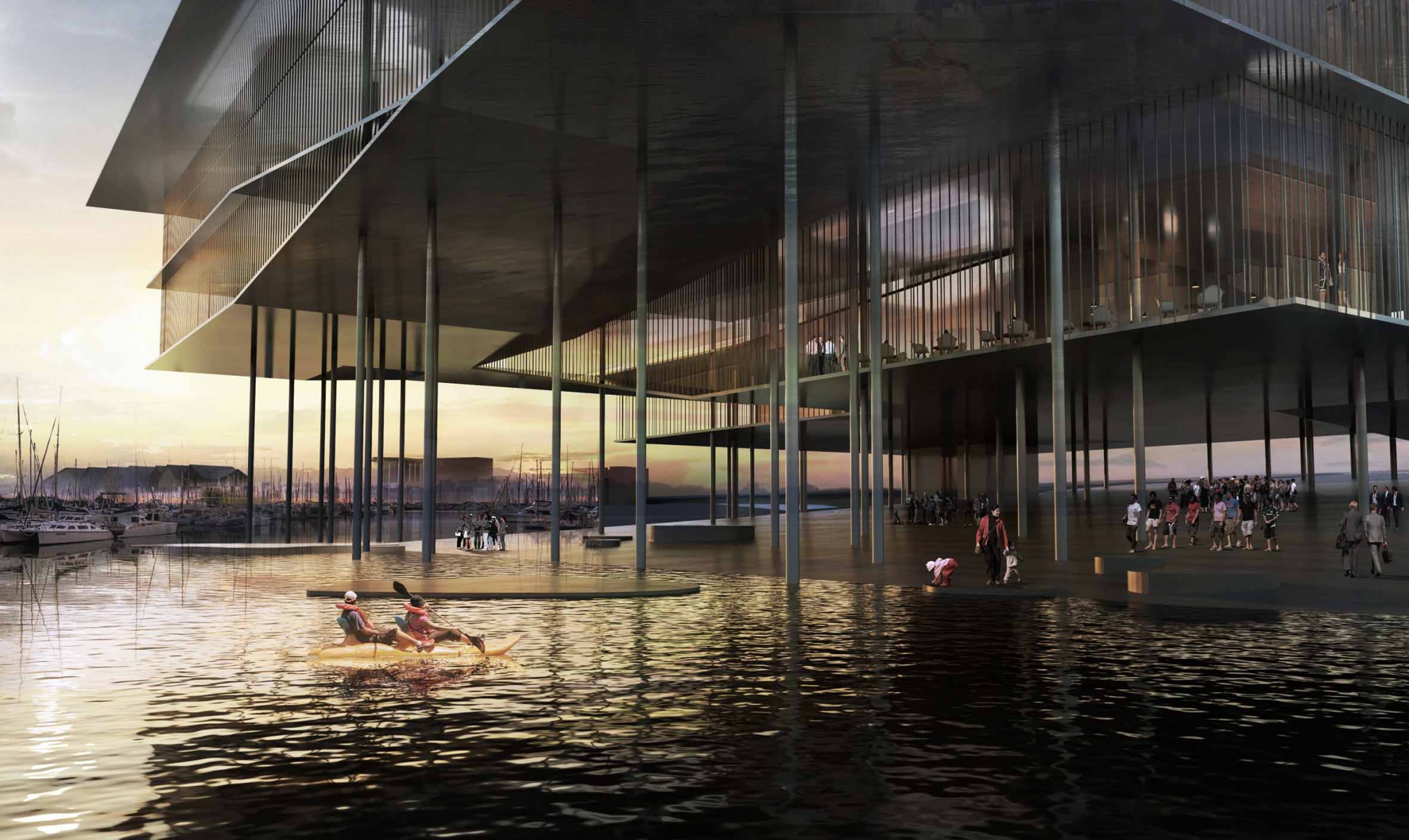 UNESCO World Heritage Wadden Sea Project design by Dorte Mandrup