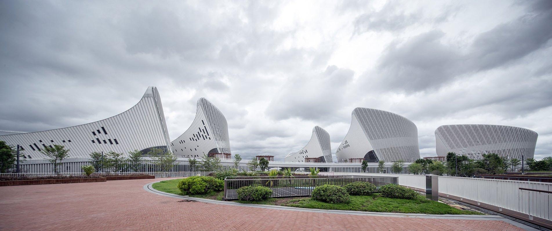 Fuzhou Strait Culture And Art Centre design by PES-Architects  #architecture