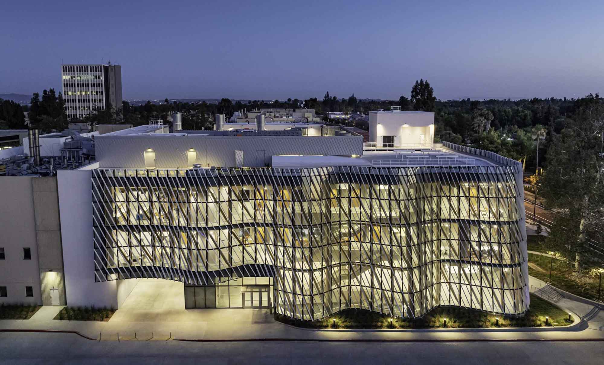 Caltech’s new Resnick Sustainability Center (RSC) design by Yazdani Studio 