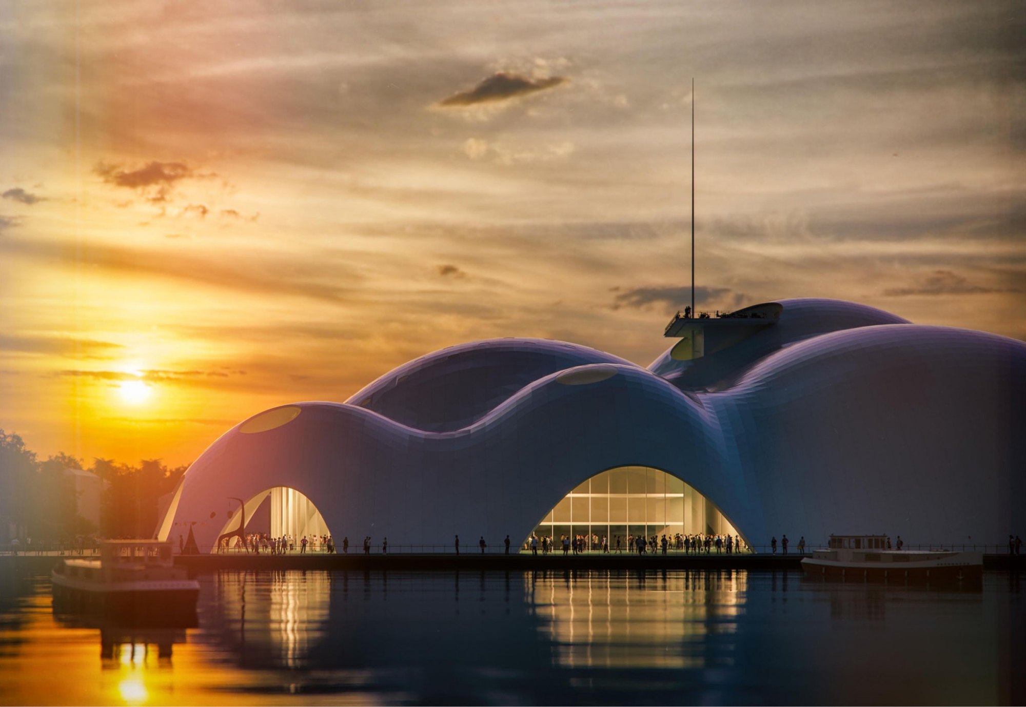 Isola della Musica design by Renzo Piano Building Workshop