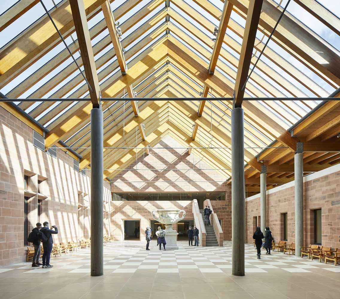 The Burrell Collection Museum design by John McAslan + Partners #architecture