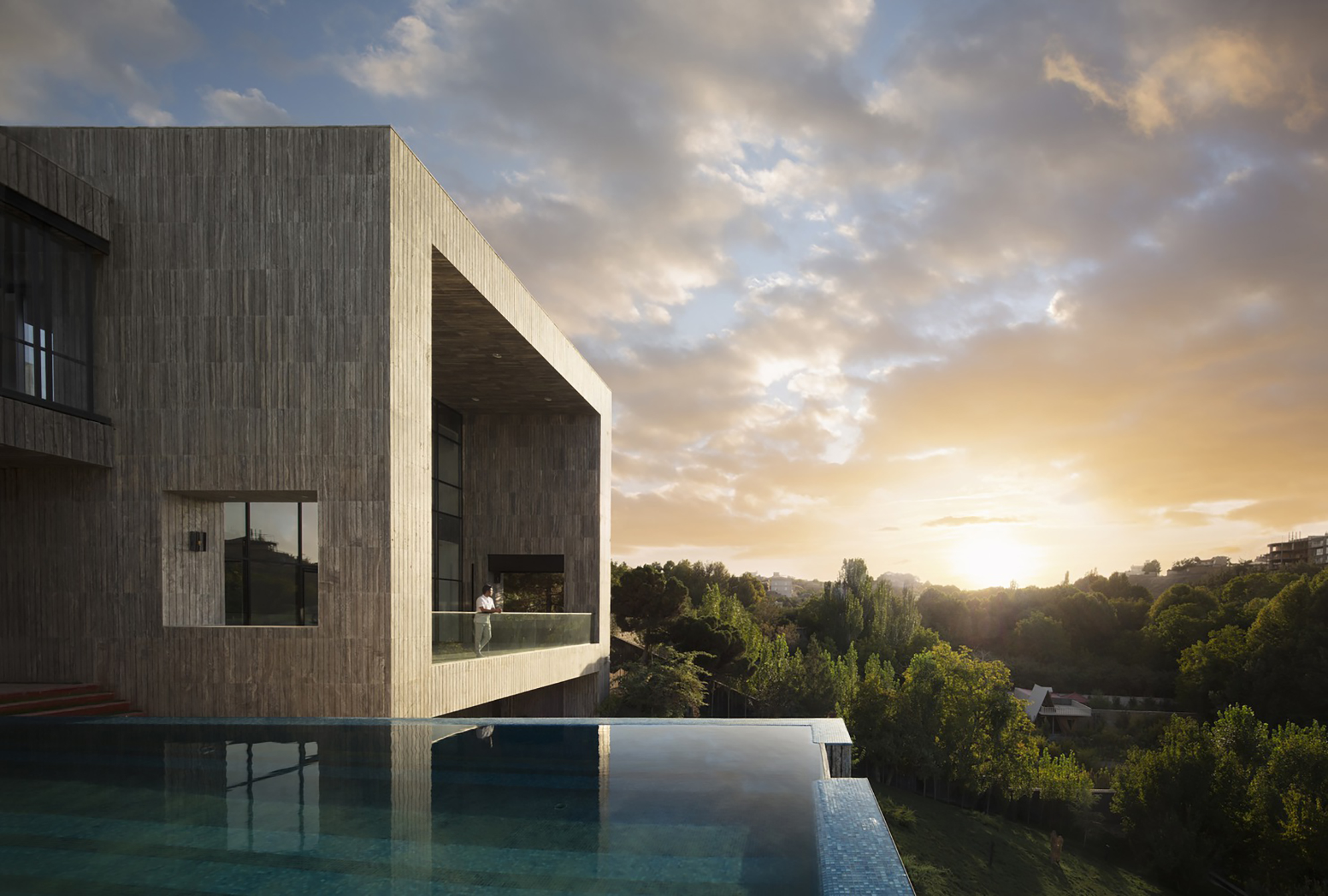 Villa Hesar design by Afshin Khosravian and Associates