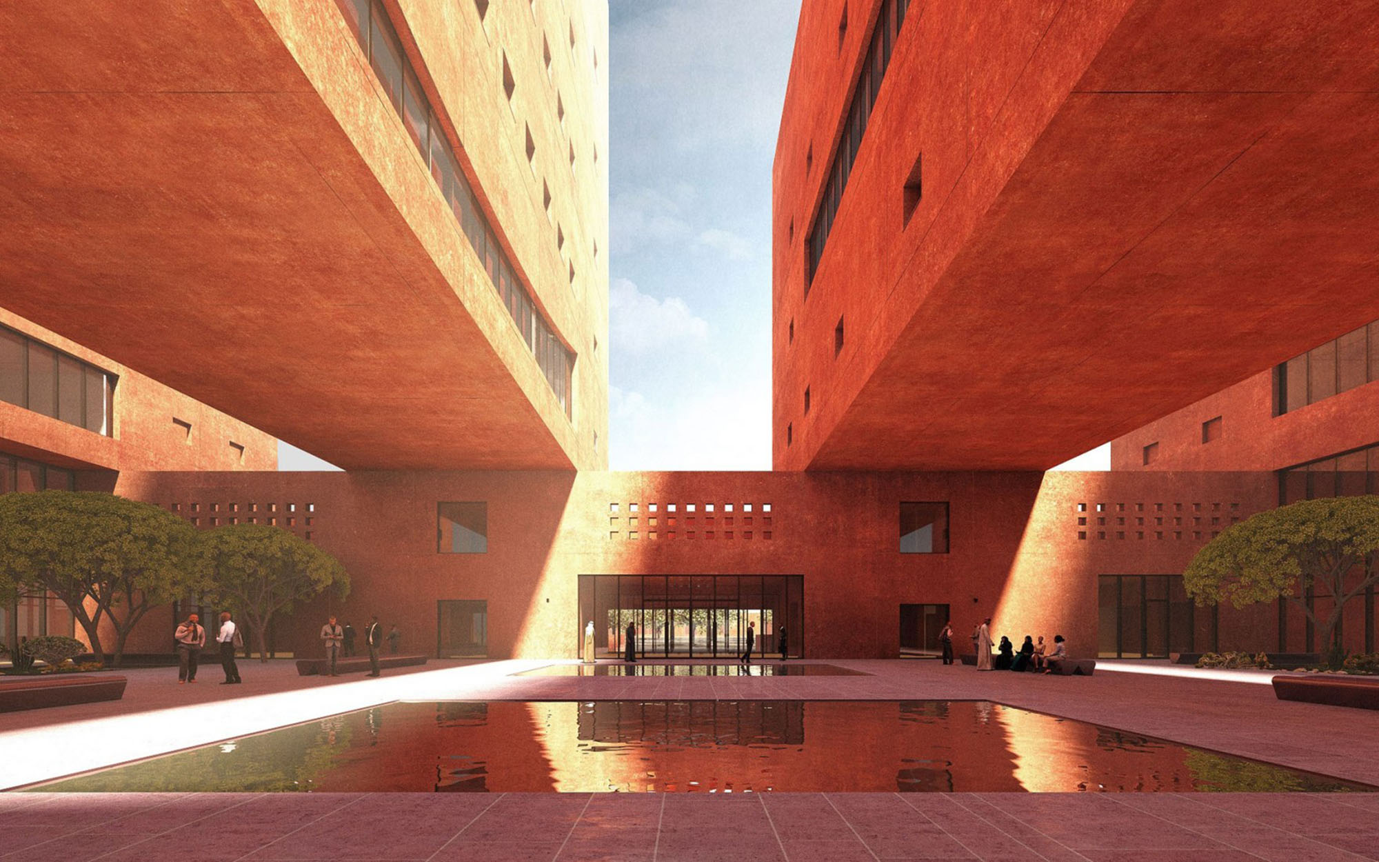The Africa Institute design by Adjaye Associates