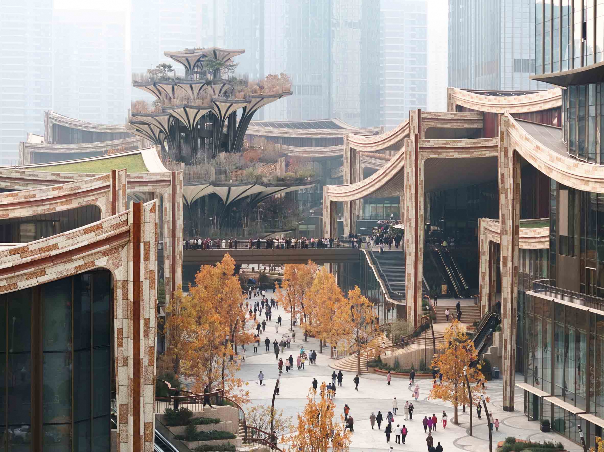 Xi’an CCBD (Centre Culture Business District) design by Heatherwick Studio