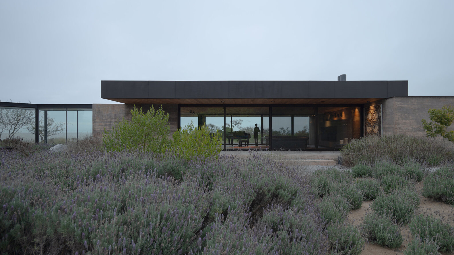 Music Room - Casa La Flecha design by Eduardo Vera, González Olsina & Vega Arquitectos