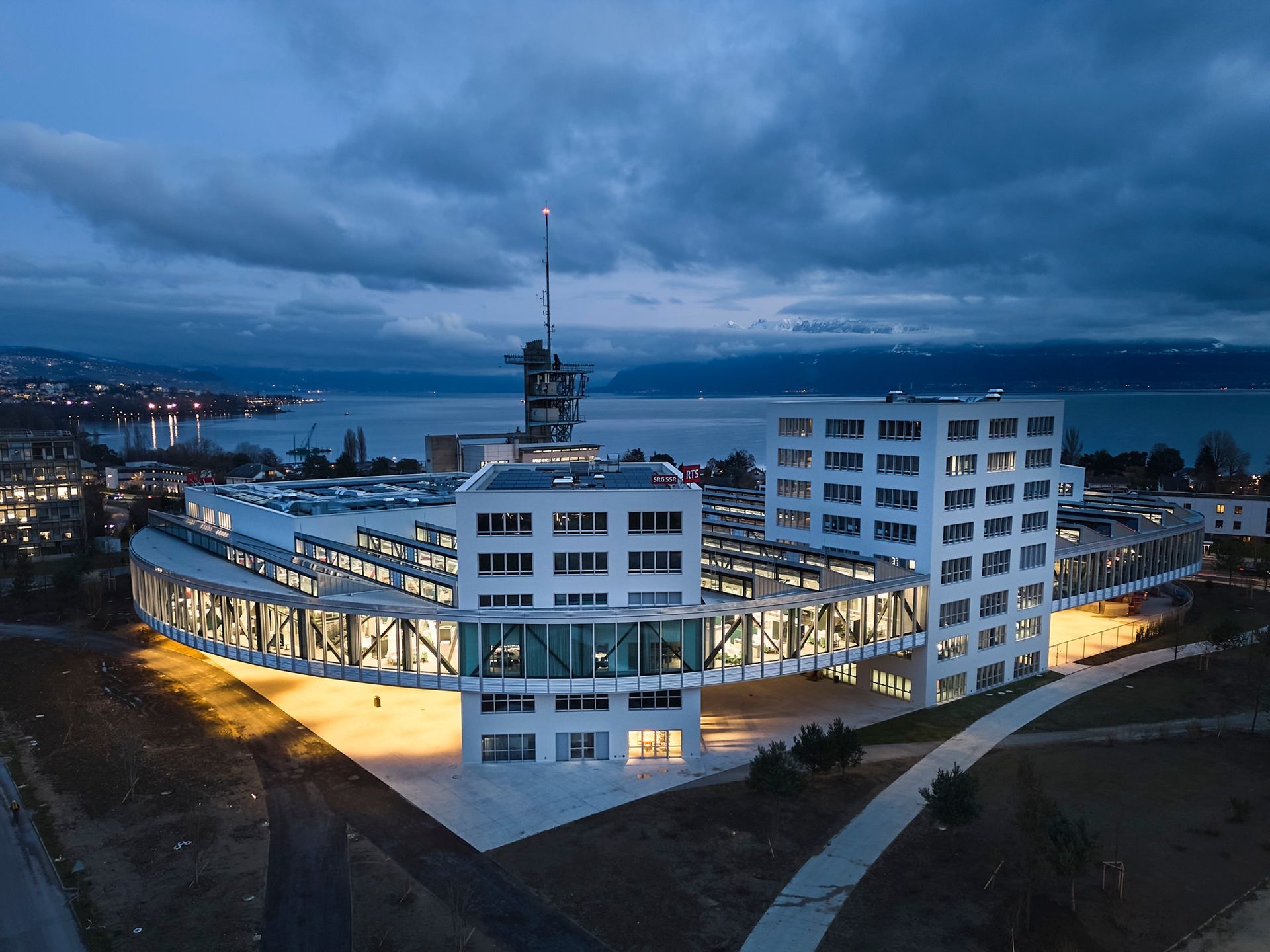 Radio & Television Building (RTS) design by OFFICE Kersten Geers David Van Severen